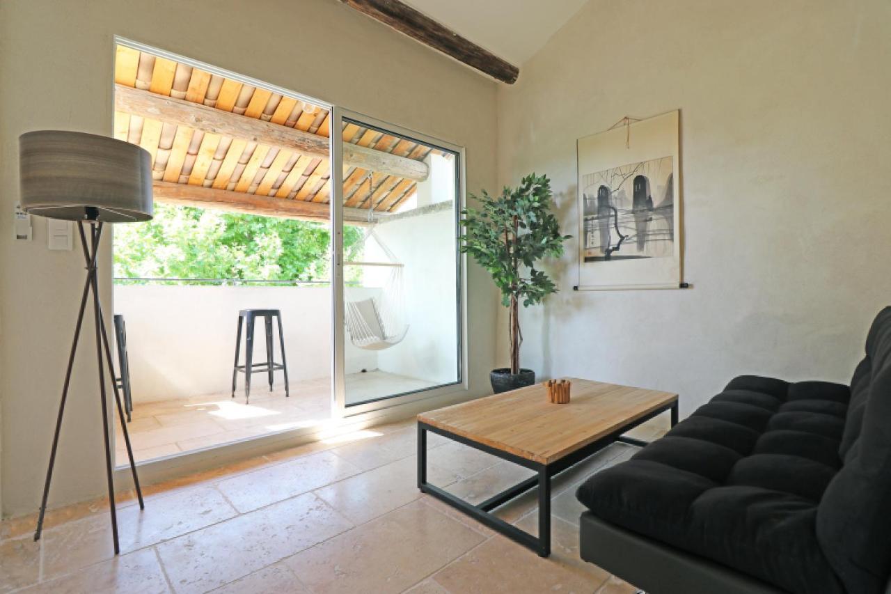 Appartement De Charme Sud Luberon Classe 4 Etoiles Puyvert Kültér fotó