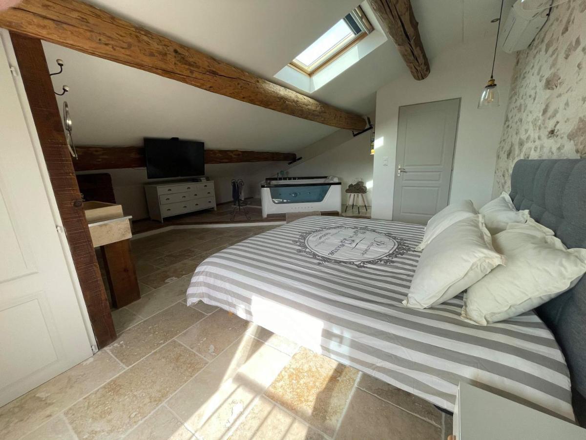 Appartement De Charme Sud Luberon Classe 4 Etoiles Puyvert Kültér fotó