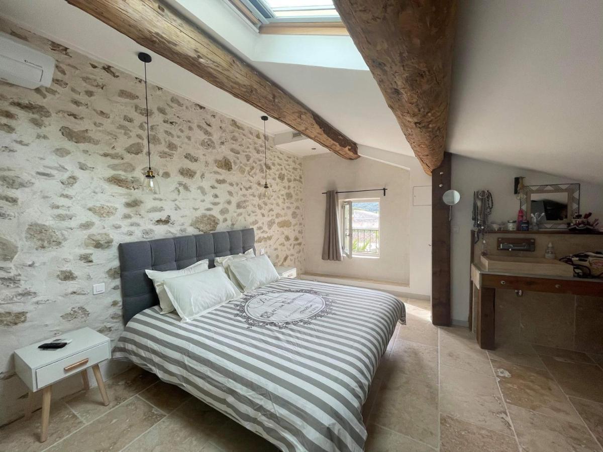 Appartement De Charme Sud Luberon Classe 4 Etoiles Puyvert Kültér fotó